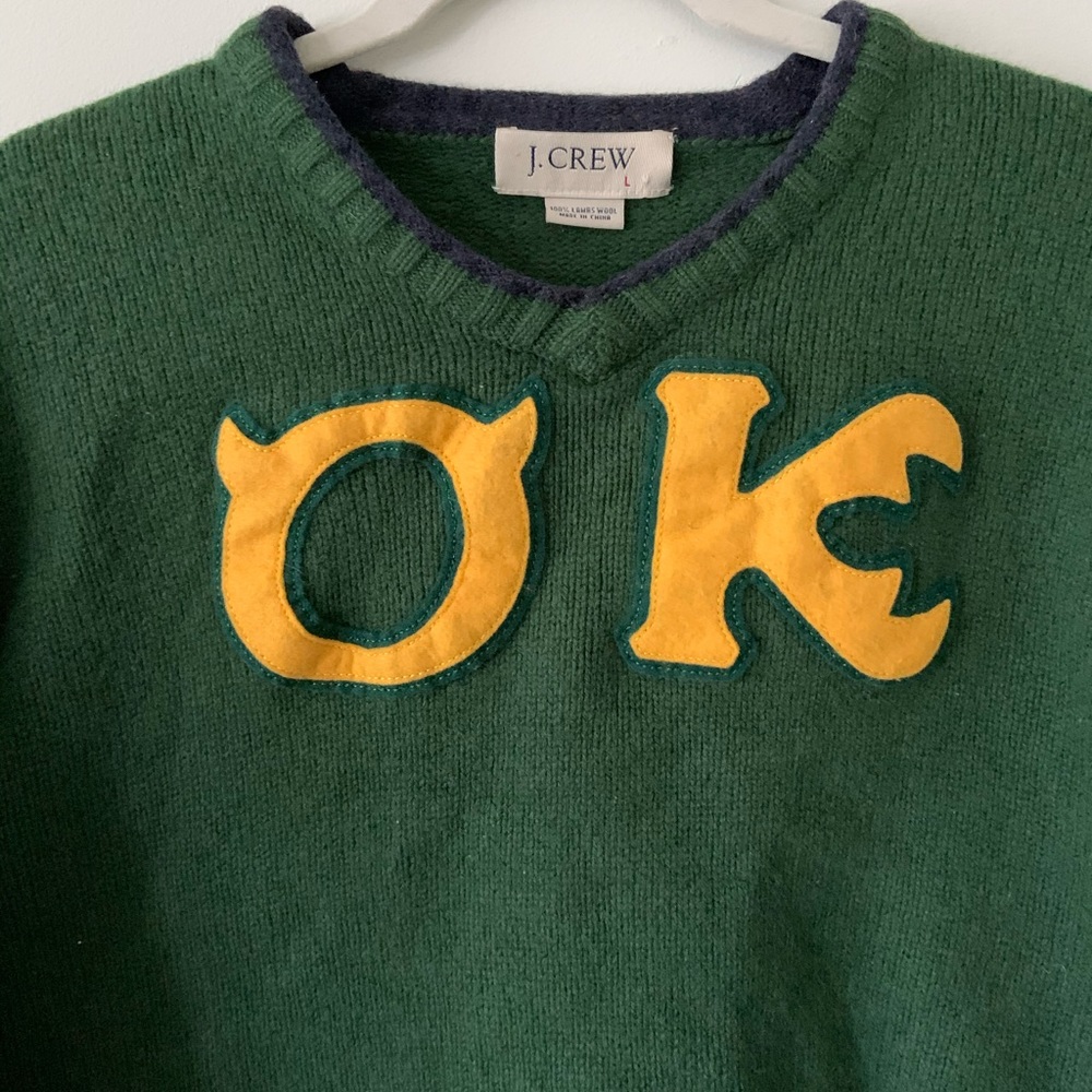 [J Crew] Custom Ⓜ️ Oozma Kappa 👁 Sweater